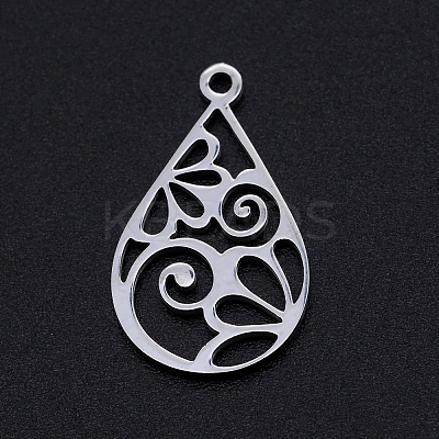 Non-Tarnish 201 Stainless Steel Pendants STAS-S105-JN896-1-1