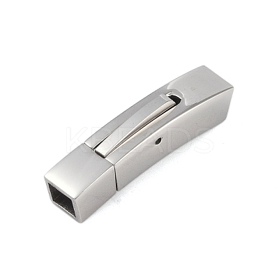 Non-Tarnish 316 Stainless Steel Bayonet Clasps STAS-K282-08C-P-1