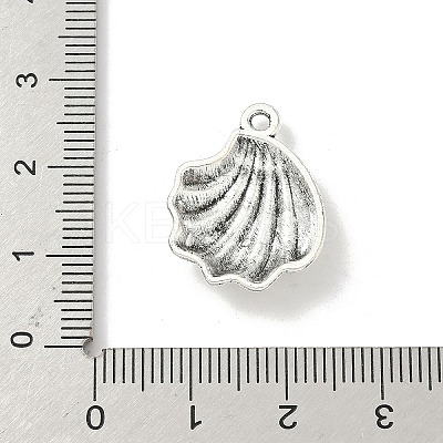 Marine Organism Tibetan Style Alloy Pendants FIND-B050-33AS-02-1
