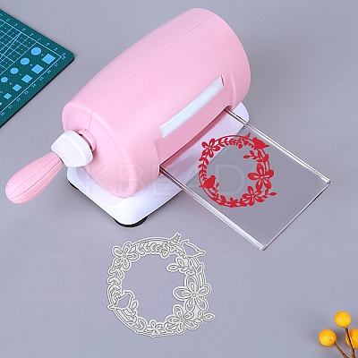 Wreath Carbon Steel Cutting Dies Stencils DIY-WH0170-062-1