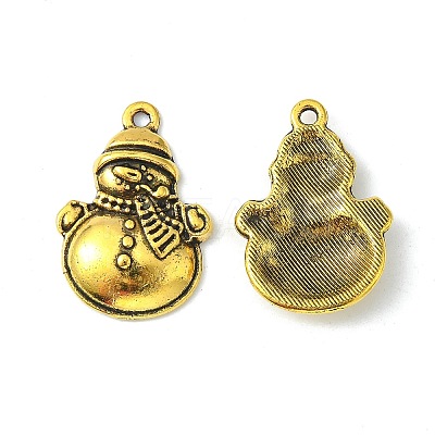 Tibetan Style Alloy Pendants TIBEP-EA314Y-AG-FF-1