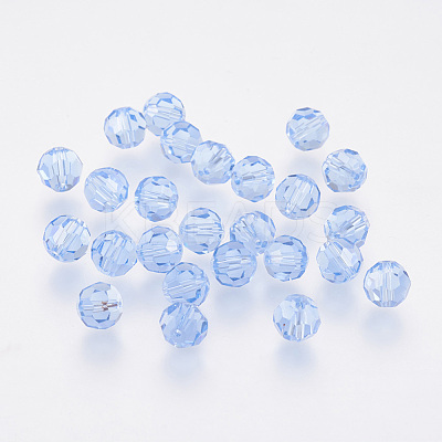 Imitation Austrian Crystal Beads SWAR-F021-6mm-211-1