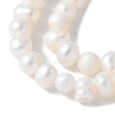 Natural Cultured Freshwater Pearl Beads Strands PEAR-I007-07N-01A-1