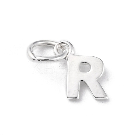 925 Sterling Silver Letter Charms LS-STER-C012-01S-R-1