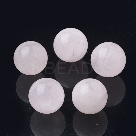 Natural Rose Quartz Beads G-S289-20-10mm-1