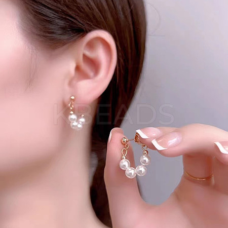 Alloy Stud Earrings FS-WGE0AD6-09-1