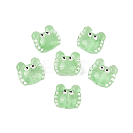 Transparent Glass Beads GLAA-B024-01G-1