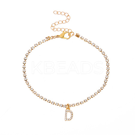 Fashionable and Creative Rhinestone Anklet Bracelets DA6716-4-1