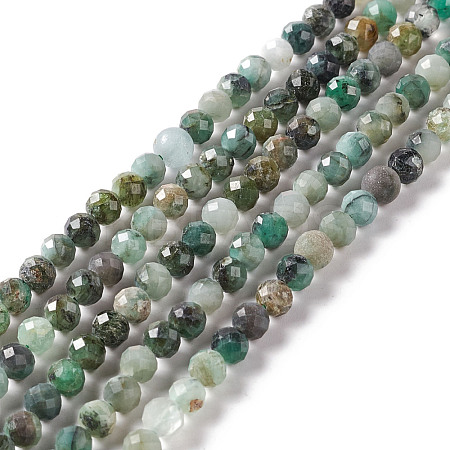 Natural Emerald Beads Strands G-F717-12-1