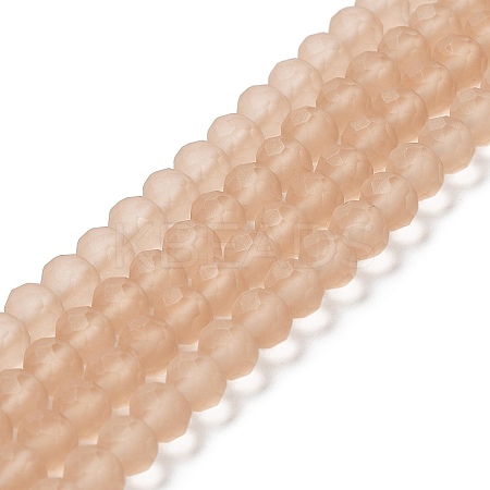 Transparent Glass Beads Strands EGLA-A034-T2mm-MD20-1