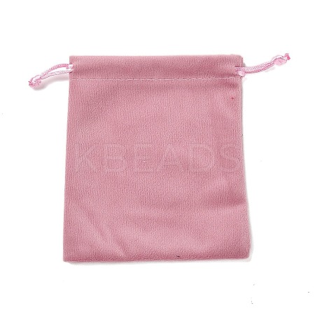 Velvet Jewelry Drawstring Storage Pouches ABAG-P013-02C-06-1