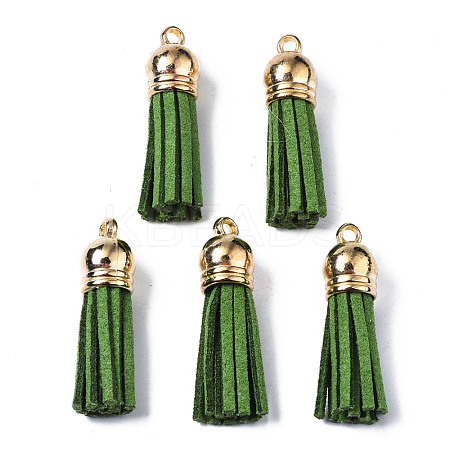 Faux Suede Tassel Pendant Decorations FIND-T002-B43-1