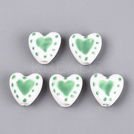 Handmade Porcelain Beads PORC-Q005-11C-1