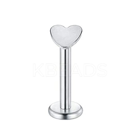 316 Surgical Stainless Steel 17 Gauge Threadless Labrets WG334A1-03-1