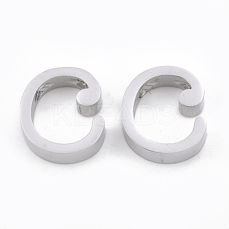 Tarnish Resistant 304 Stainless Steel Pendants STAS-T041-10-C-1