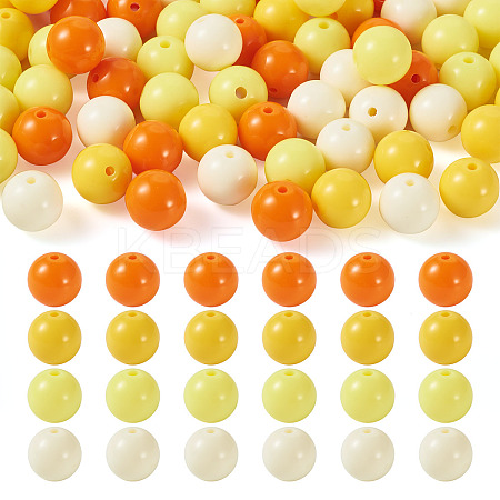 Opaque Acrylic Beads OACR-TAC0014-06C-1