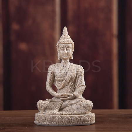 Resin Buddha Statue Display Decoration PW-WG9F864-05-1