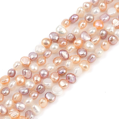 Natural Cultured Freshwater Pearl Beads Strands PEAR-P064-19B-13M-1