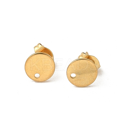 304 Stainless Steel Stud Earring Finding STAS-V015-26B-G-1