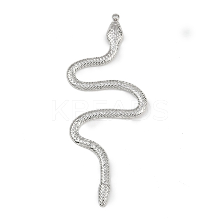304 Stainless Steel Big Pendants STAS-B092-11P-1