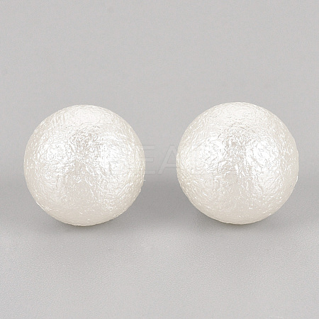 Imitation Pearl Acrylic Beads ACRP-R008-5mm-02-1