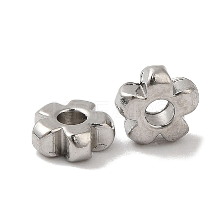 Non-Tarnish 304 Stainless Steel Beads STAS-S129-03P-1