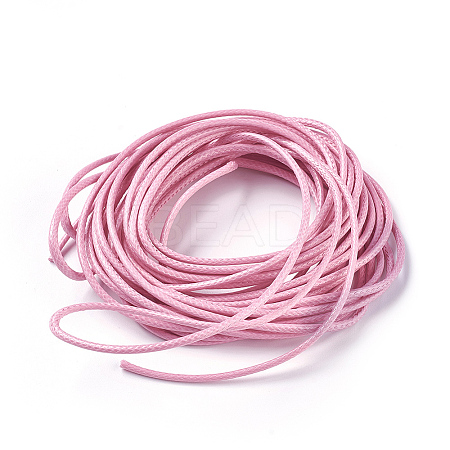 Braided Korean Wax Polyester Cords YC-WH0001-04-1