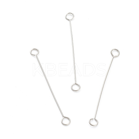 Non-Tarnish 316 Surgical Stainless Steel Eye Pins X-STAS-P277-A03-P-1