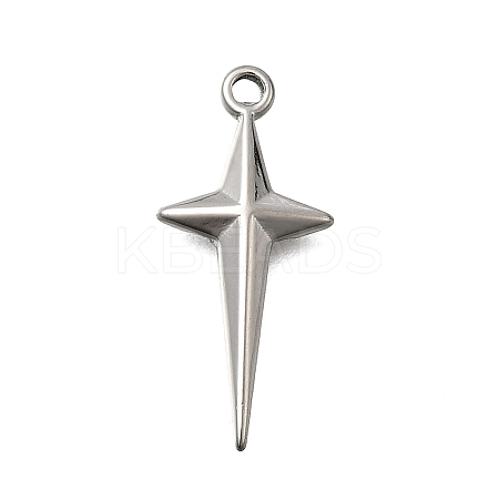 304 Stainless Steel Pendants STAS-Z163-08P-1