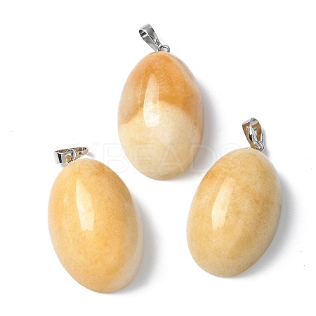 Natural Topaz Jade Pendants G-A259-03P-03-1