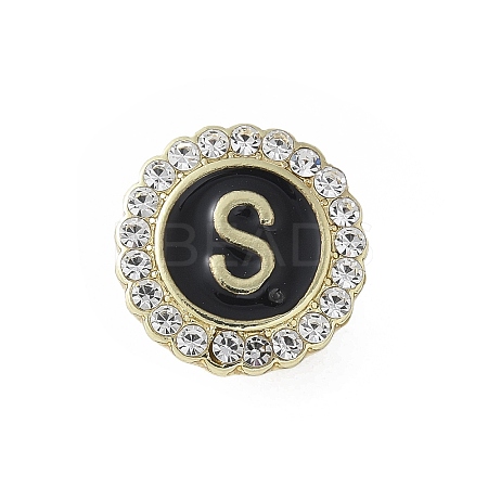 Letter Enamel Pins JEWB-S042-03S-G-1