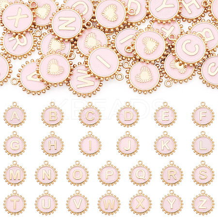 26Pcs Alloy Enamel Pendants ENAM-TA0002-86A-1