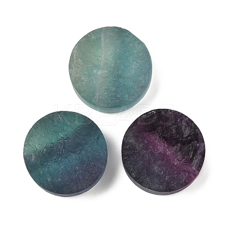 Natural Fluorite Cabochons G-K338-39D-04-1