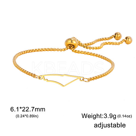 304 Stainless Steel Slider Bracelets FS-WG1ED05-05-1