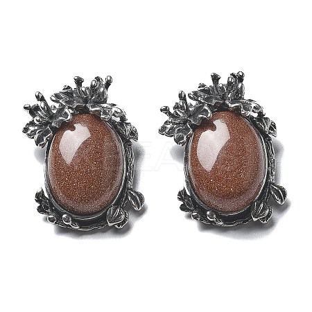 Synthetic Goldstone Pendants G-H083-01AS-02-1