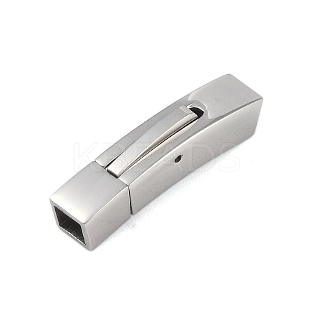 Non-Tarnish 316 Stainless Steel Bayonet Clasps STAS-K282-08C-P-1