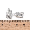 Brass Rhinestone Pendants KK-E793-02P-3