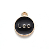 Alloy Enamel Pendants ENAM-S124-01A-08G-3