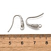 304 Stainless Steel Rhinestone Earring Hooks STAS-D310-01P-01-3
