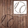 Plastic Reusable Drawing Painting Stencils Templates DIY-WH0172-157-2