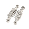 Non-Tarnish 304 Stainless Steel Connector Charms STAS-N103-125P-2