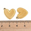 Ion Plating(IP) 304 Stainless Steel Pendants STAS-C106-03G-3