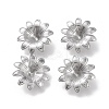 Non-Tarnish 304 Stainless Steel Bead Caps STAS-K194-11P-1