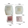 Flower Pattern Storage Box Food Grade Silicone Molds PW-WG37654-03-1