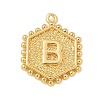 Brass Pendants KK-B126-01G-B-1