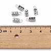Tarnish Resistant 304 Stainless Steel Folding Crimp Ends STAS-R065-36-3