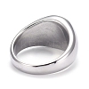 304 Stainless Steel Finger Rings STAS-H101-01P-8-4