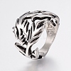 304 Stainless Steel Finger Rings RJEW-G091-02-1