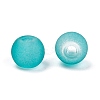 24 Colors Transparent Glass Beads Strands FGLA-X0001-04B-8mm-2
