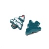 Christmas Theme Luminous Resin Cabochons RESI-U003-02A-4